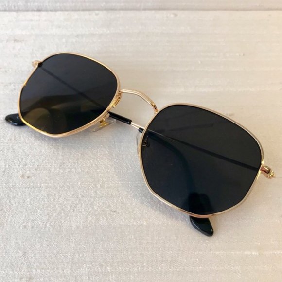 ?Hexagonal Aviator Sunglasses ? main image 6